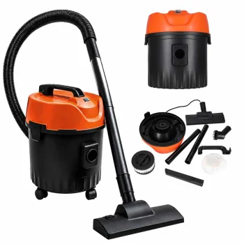 Wet and Dry Workshop Vacuum Cleaner, 15 L, 1400 W, 15000 Pa