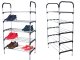Large Multilevel Shoe Rack Shelf Stand Organizer, 5 Levels