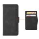 Samsung Galaxy A35 ( SM-A356E/DS ) Multiple Card Slots Design Wallet Stand Leather Book Case Cover, Black