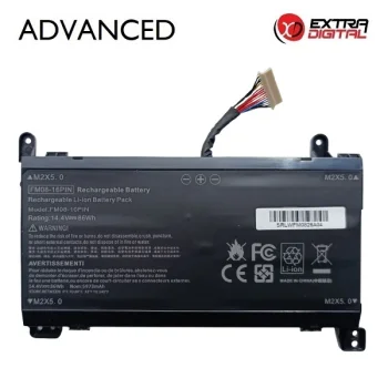 Laptop Battery HP FM08, 14.4V, 5973mAh, 86Wh (16 pin), Extra Digital