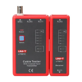 UNI-T UT681C Network Cable Tester (RJ45, RJ11, BNC)
