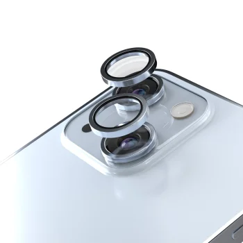 Etteri Camera Lens Protector for iPhone 15 / 15 Plus, Blue