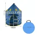 Kruzzel Kids Play Tent Castle, Navy Blue