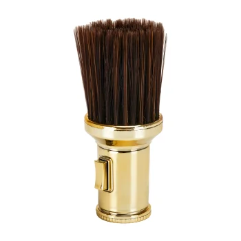 Activeshop Barber Neck Duster Brush with Talc Dispenser