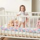 Бортик в кроватку Ricokids 3м, сине-розовый