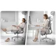 Ergonomic Office Chair Sofotel Avion with Footrest