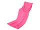 Warm Fleece Wearable Blanket with Sleeves, Pink