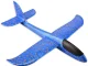 Foam glider plane for kids, lightweight throw airplane model, blue