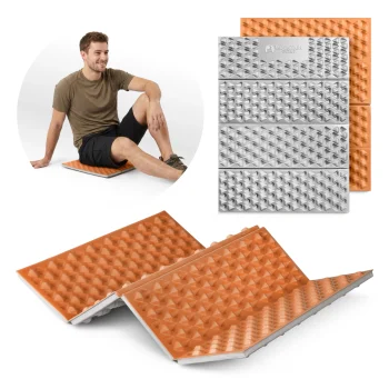 Mountain Goat Folding Foam Seat Mat 40x30x2 cm, Orange