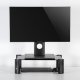 Maclean MC-934 Laptop and Monitor Stand, Black