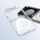 Tech-Protect FlexAir Hybrid MagSafe Case for Samsung Galaxy Z Flip 6 / 7 FE, Transparent