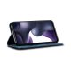 Xiaomi Mi 10 Lite Retro Style Jeans Cloth Case Cover with Card Slots, Blue