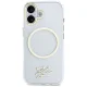 Karl Lagerfeld IML KL Script Logo MagSafe Phone Case Cover iPhone 17 - Transparent