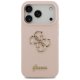 Guess Silicone Big 4G Script Phone Case Cover iPhone 17 Pro - Pink