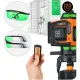 Humberg Hm-175 Cross Line Laser Level in Case with Accessories