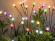 Solar Garden Light Balls RGB, 2 Pcs (6 LEDs Each), 70 cm