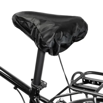 Waterproof Bicycle Saddle Cover, Black