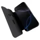 Puro iPhone 16 Pro Max Leather Wallet Case Book Mag MagSafe, Black