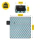 4FIZJO Insulated Picnic and Beach Blanket 200 x 200 cm