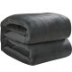 Ruhhy 00022695 Soft and Thick Blanket 160x200 cm, Grey