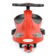 ECOTOYS Gravity Ride-On Wiggle Car for Kids with LED Wheels, Red