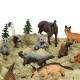 Kids Animal Figure Toy Set, 19 pcs.