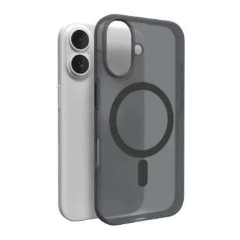 Puro Daylight MagSafe Silicone Case for iPhone 16 Plus, Black