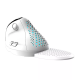 Delux M618XSD BT+2.4G RGB Wireless Vertical Ergonomic Computer Mouse, White