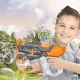 Electric 2-in-1 Water Gun and Bubble Blaster, 35 cm, Orange/Grey
