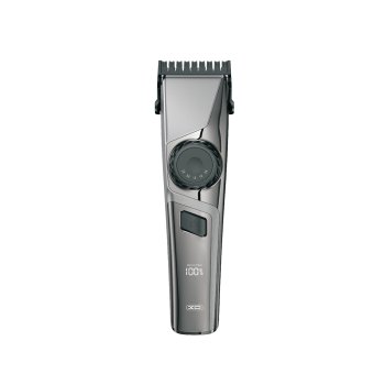 XO CF16 Cordless Hair Clippers with Rechargeable Display, black