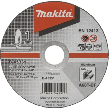 Makita B-45331 Cutting Disc for Aluminium, 125 x 1 mm