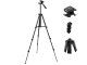 Camera Phone Tripod Stand with Phone Holder and Remote Control, 32-100 cm, Black
