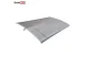 Door Canopy STARKEDACH L-160, 160 x 100 x 25 cm, Light Grey/Bronze