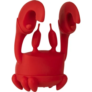 OTOTO CrabTea Silicone Tea Infuser, Red