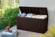 KETER Storage Box COMFY 270L, Brown