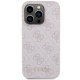 Apple iPhone 15 Pro 6.1\'\' Guess 4G Metal Gold Logo Case Cover, Pink | Telefona Maciņš Vāks Apvalks Bampers