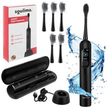 Sonic Electric Toothbrush Soulima X800 26851, black