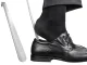 Long Metal Shoehorn, 52 cm, Silver