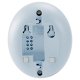 Alecto DBX110 DECT Baby Monitor, White/Blue