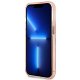 Guess Gold Outline Translucent MagSafe Case for iPhone 13 Pro Max - Pink