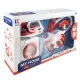 Kruzzel 00022570 Kids Home Appliance Set 3-in-1, White/Red