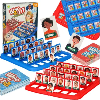 "Guess Who?" Memory Board Game with Cards