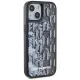 Karl Lagerfeld Liquide Glitter Monogram Gradient iPhone 15 Case - Black