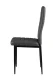 Multistore Set of 4 Dining Chairs, Eco-leather, Grey