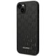 Karl Lagerfeld Saffiano Mono Metal Logo Case for iPhone 14 Plus, Black