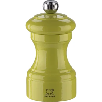 Peugeot Bistro Salt Mill 10 cm, Lacquered Wood, Pistachio