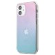 Apple iPhone 12 mini 5.4\" Guess 4G 3D Pattern Collection Case Cover (GUHCP12S3D4GGBP), Pink&Blue