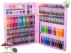 Art Set in a Suitcase, 168 Pieces, Pink