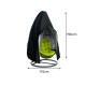 Waterproof Hanging Egg Chair Cover UV Resistant for Garden Swing GARDLOV, Black