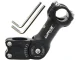 Adjustable Bicycle Handlebar Stem AHEAD 28.6 / 31.8 mm, Black